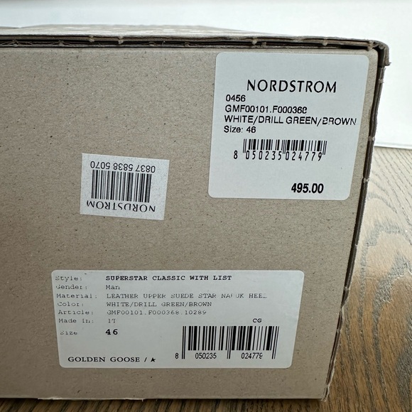 Golden Goose Super Star Sneaker, Men’s US13/46EU - Picture 2 of 11